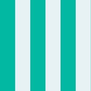 Summer Sea Vertical Bold Stripe Pattern