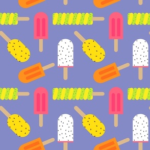 Tropical Fruit Summer Ice Lollies