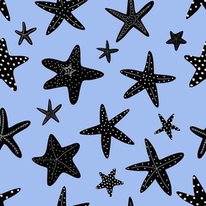 Black Starfish  1starfishblack5  8x8