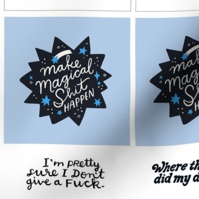 Stick it Sweary stickers 4.5 squares