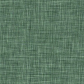 Double Linen - Dark Leaf - Linen Texture - (Pineapple & Pomegranate)