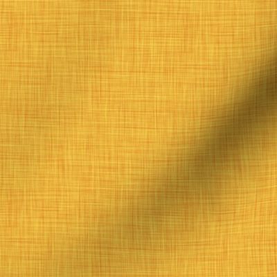 Double Linen - Pineapple Yellow - Linen Texture - (Pineapple & Pomegranate)