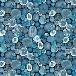 Geode Treasures in Mediterranean Blue