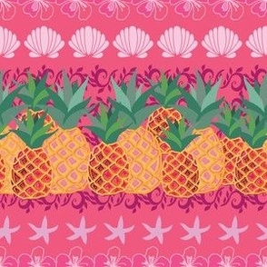 Pineapple Row Hawaiian Stripe