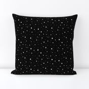 Spaced Out - Space Nerd - Stars - Black + White