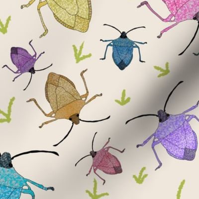 Colorful bugs