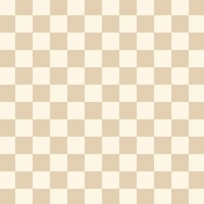 tiny coastal checker in neutral sand and cream for swimwear, beach and accessories