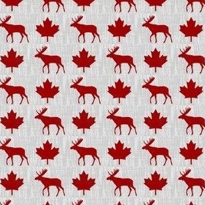 Moose and Maple Leaf (Small)