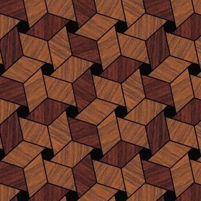 Faux Teak Star Inlay 6