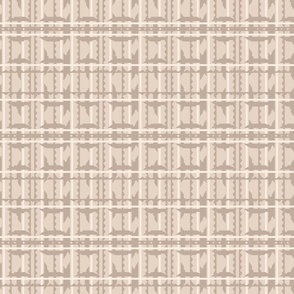 Southwest  Wide Toothed Tweed, Neutral Sand