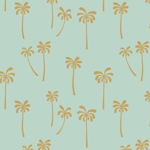 palm trees - mint and banana 