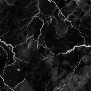 Black Marble Seamless Pattern