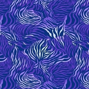 zebra animal print in purple