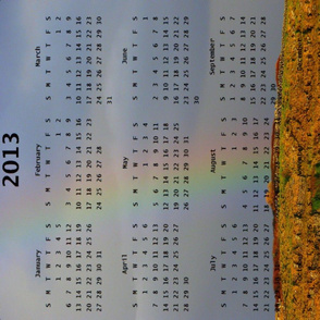 2013 Calendar - Ireland - Land of Rainbows