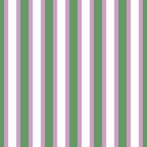 tropical stripes/green and lilac