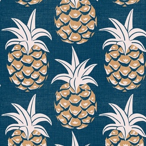 tropical pineapples/toffee/texture/large