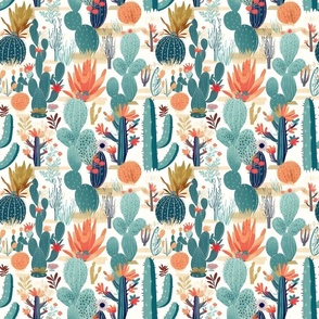 Watercolor Cactus 19
