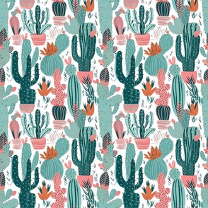 Watercolor Cactus 21