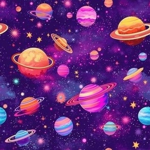 Planets Galaxy 