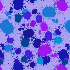 Multicolored blots. Abstraction.Color spots 