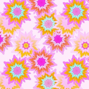 Bohemian Blooms Pinks - Tutu - Medium Scale