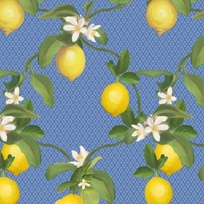 6" x 12" Country French Lemon Espalier Trellis by Audrey Jeanne