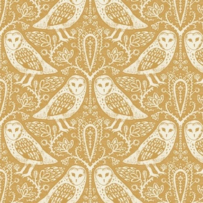 Barn Owl // Mustard // Small