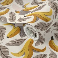 Banana Bunch on Off White (Medium)