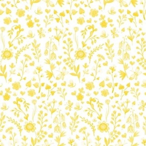 Ditsy floral_yellow