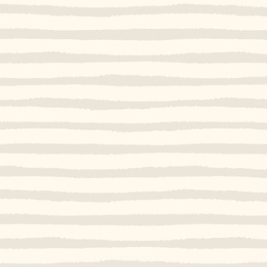 Simple Horizontal Stripes In Beige And Ivory Minimalistic Neutral Pattern Coordinate Or Mix And Match