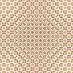 Small scale • Pink & Beige flower