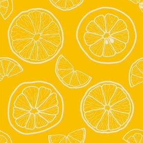 Minimalist Lemon Slices