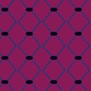 Geometric Blue Diamond  Wine Background micro
