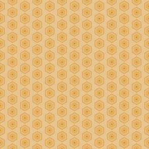 Casual Calico-Honeycomb Blender Gold