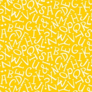 Alphabet - Yellow