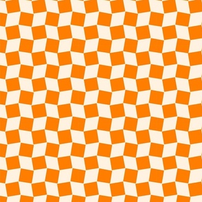 Checkerboard - Orange