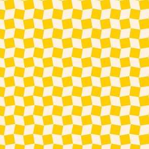 Checkerboard - Yellow