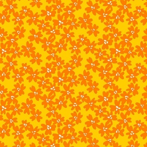 Loose Floral - Orange & Yellow