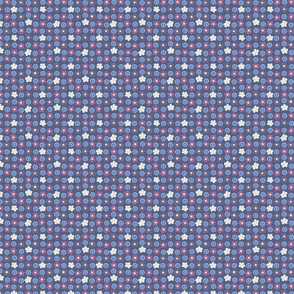 Blueberries & Cream Polka Dots