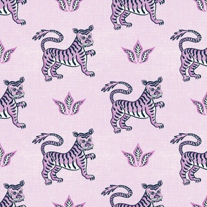 Tibetan tiger/lilac/large