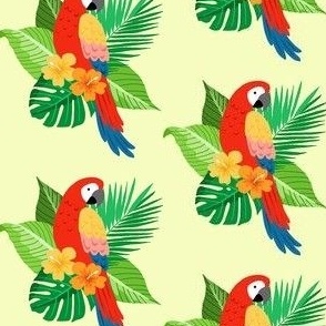 Parrots - green