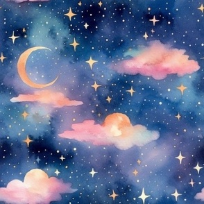 celestial night sky