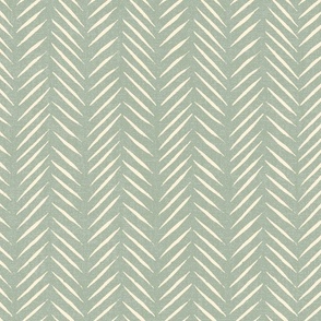 Braid Stripe Large - Sage Green
