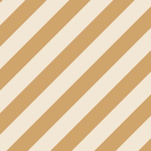 Candy Cane Stripe - Toffee