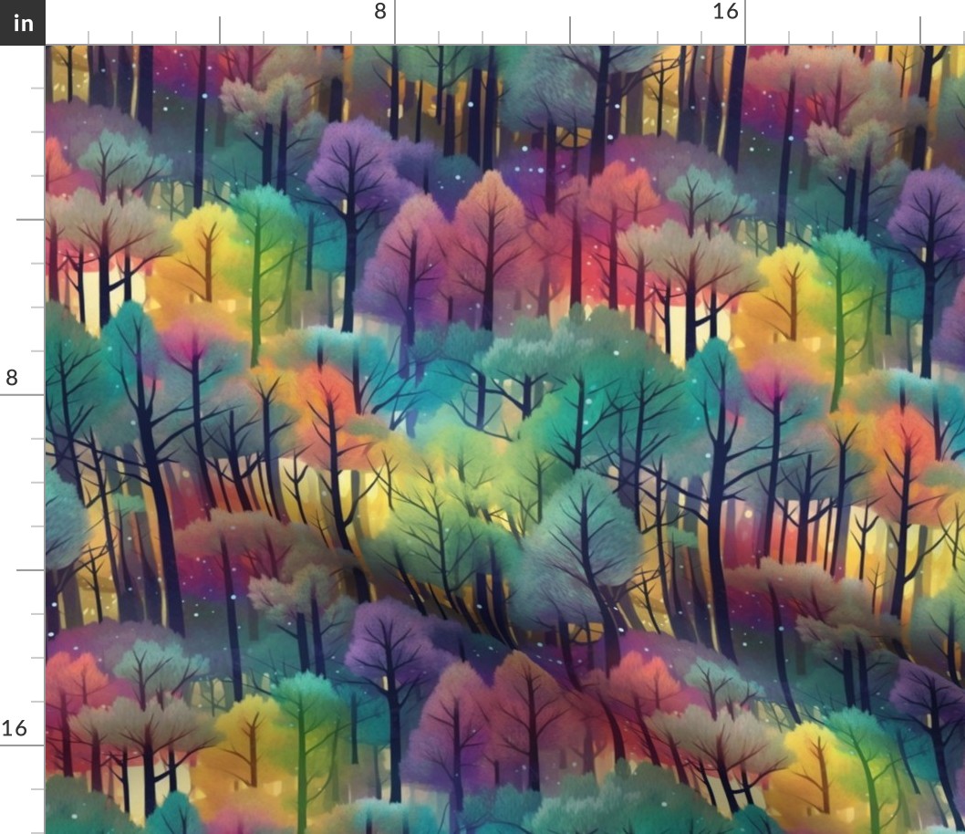 Rainbow Trees