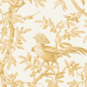 Oiseaux Soft Gold