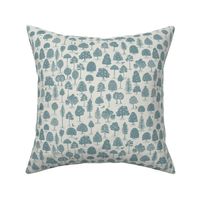 Woodland Adventures Blue Small Print