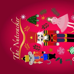 NutcrackerTea Towel Mouse King Clara Holiday Seasonal Christmas