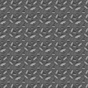 Flying Saucer MCM Gray Background