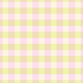 Gingham - Cupcake Lime and Pink